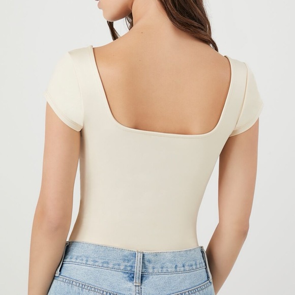 FOREVER‎ 21 FITTED TEE BODYSUIT - Picture 4 of 8